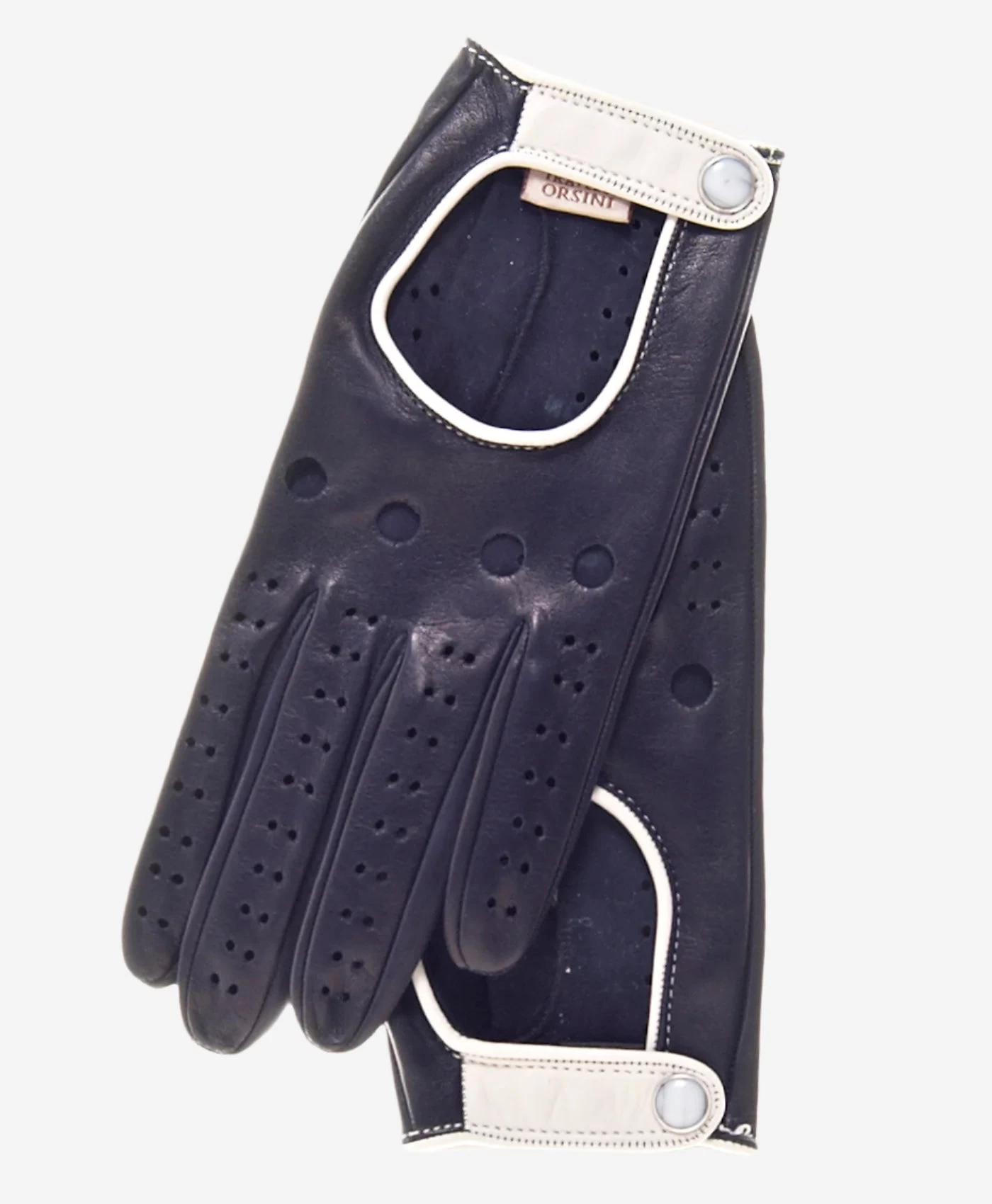 CD4134 (navy) - Women's Italian Lambskin Driving Gloves 1 CD4134 (navy) - Women's Italian Lambskin Driving Gloves