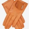 CD4244 (tangerine) - Women's Classico Italian Lambskin Driving Gloves
