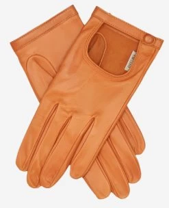 CD4244 (tangerine) - Women's Classico Italian Lambskin Driving Gloves