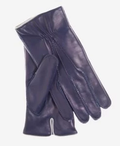 CL3505 (blue) - Men's Italian Handsewn Shearling Gloves