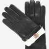 CR3001 (black) - Men's Italian Rabbit Fur Gloves