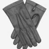 CS1003 (black) - Men's Handsewn Italian Silk Lined Leather Gloves