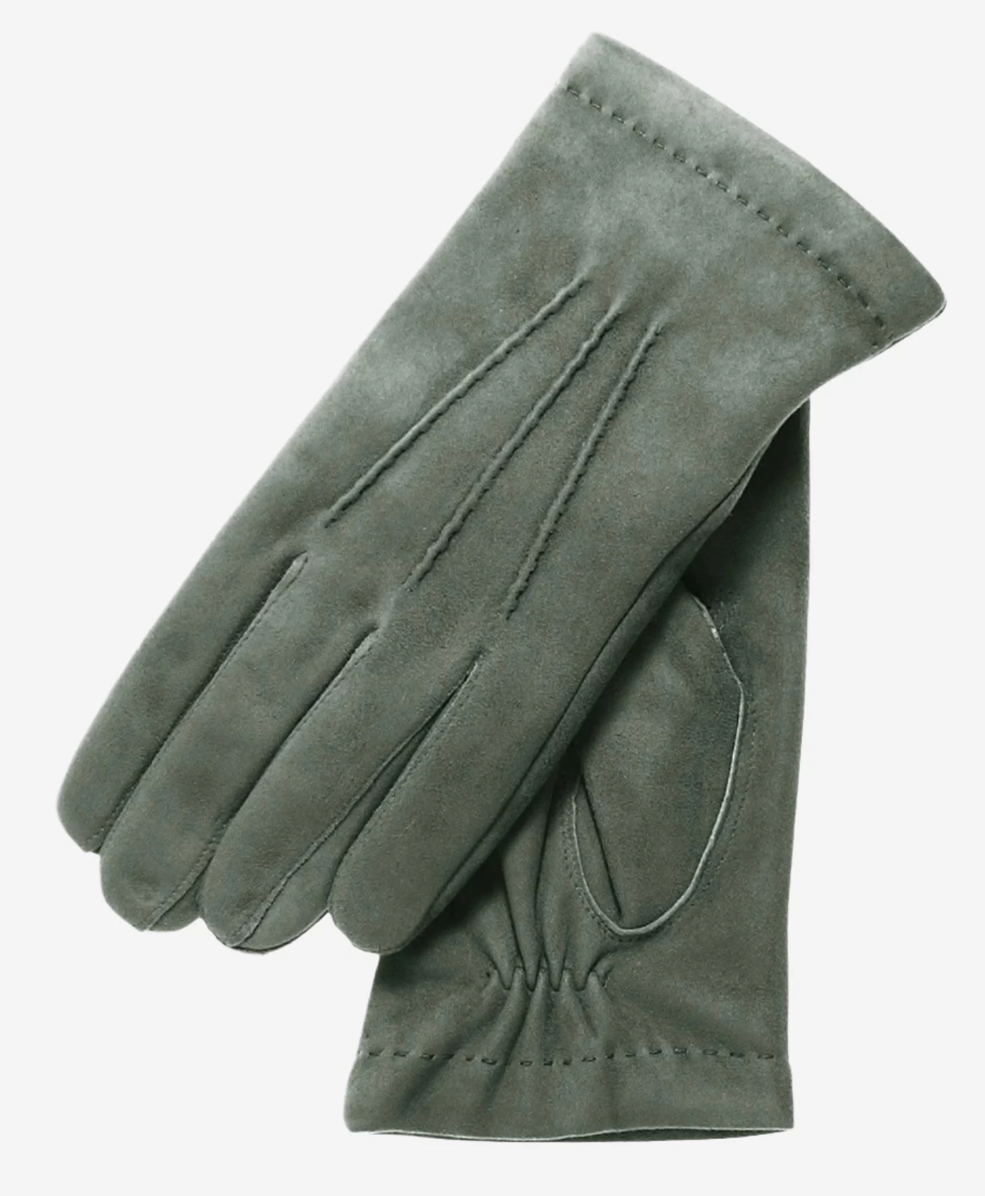 CS3117 (slate) - Men's Italian Silk Lined Suede Formal And Dress Leather Gloves 1 CS3117 (slate) - Men's Italian Silk Lined Suede Formal And Dress Leather Gloves