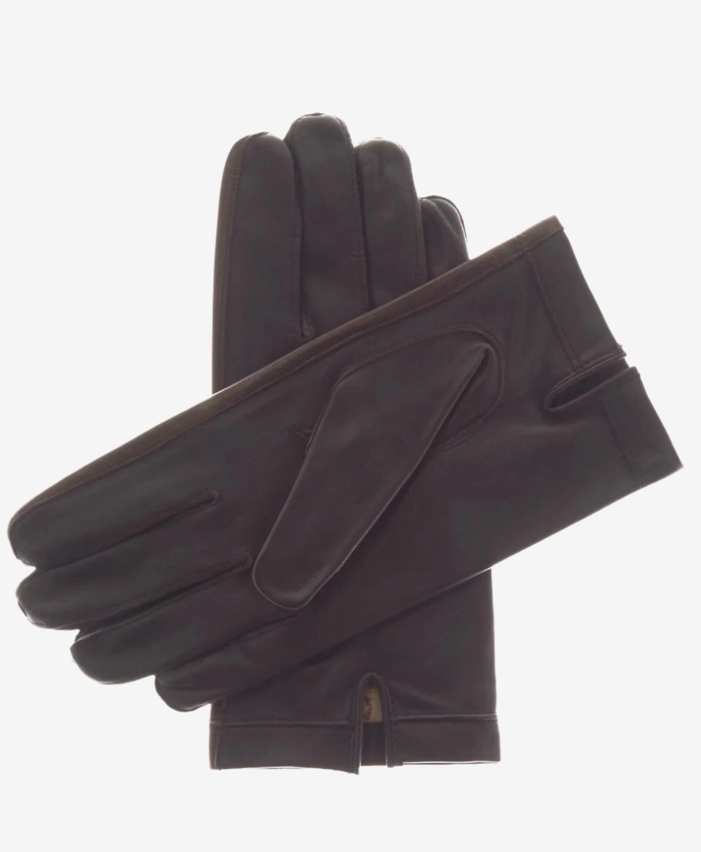 CS3913 (black) - Men's Italian Silk Lined Touchscreen Leather Gloves 2 CS3913 (black) - Men's Italian Silk Lined Touchscreen Leather Gloves - Image 2