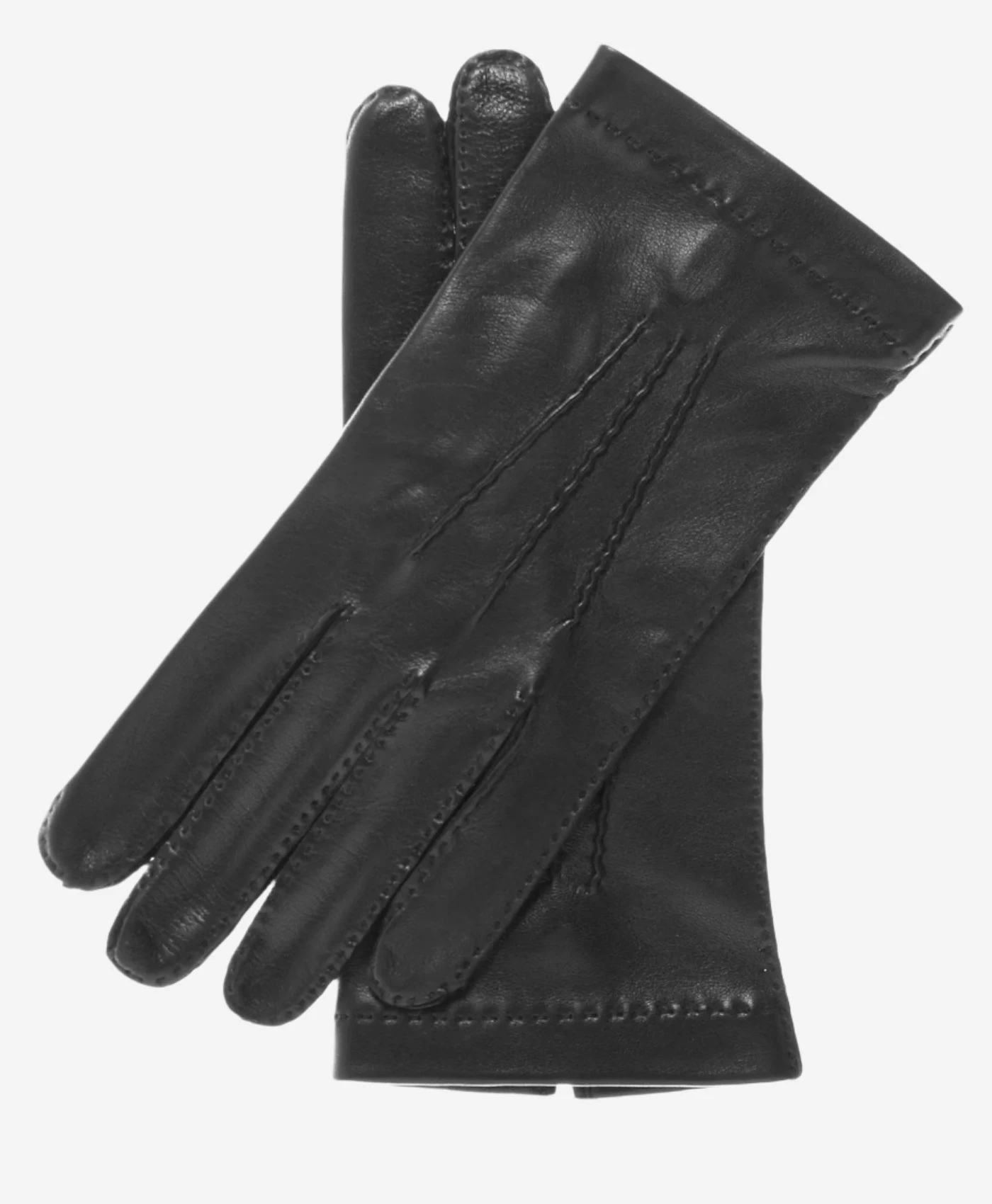CU1003 (black) - Men's Handsewn Italian Unlined Leather Gloves 1 CU1003 (black) - Men's Handsewn Italian Unlined Leather Gloves