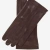 CU1003 (brown) - Men's Handsewn Italian Unlined Leather Gloves