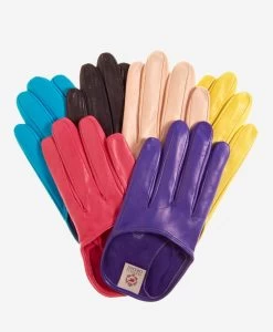 CU4303 (coral) - Women's Short Italian Leather Gloves -Fratelli Orsini Shop cu4303 l 99952eca c85b 4aea 9db1 29e554fd0bf8