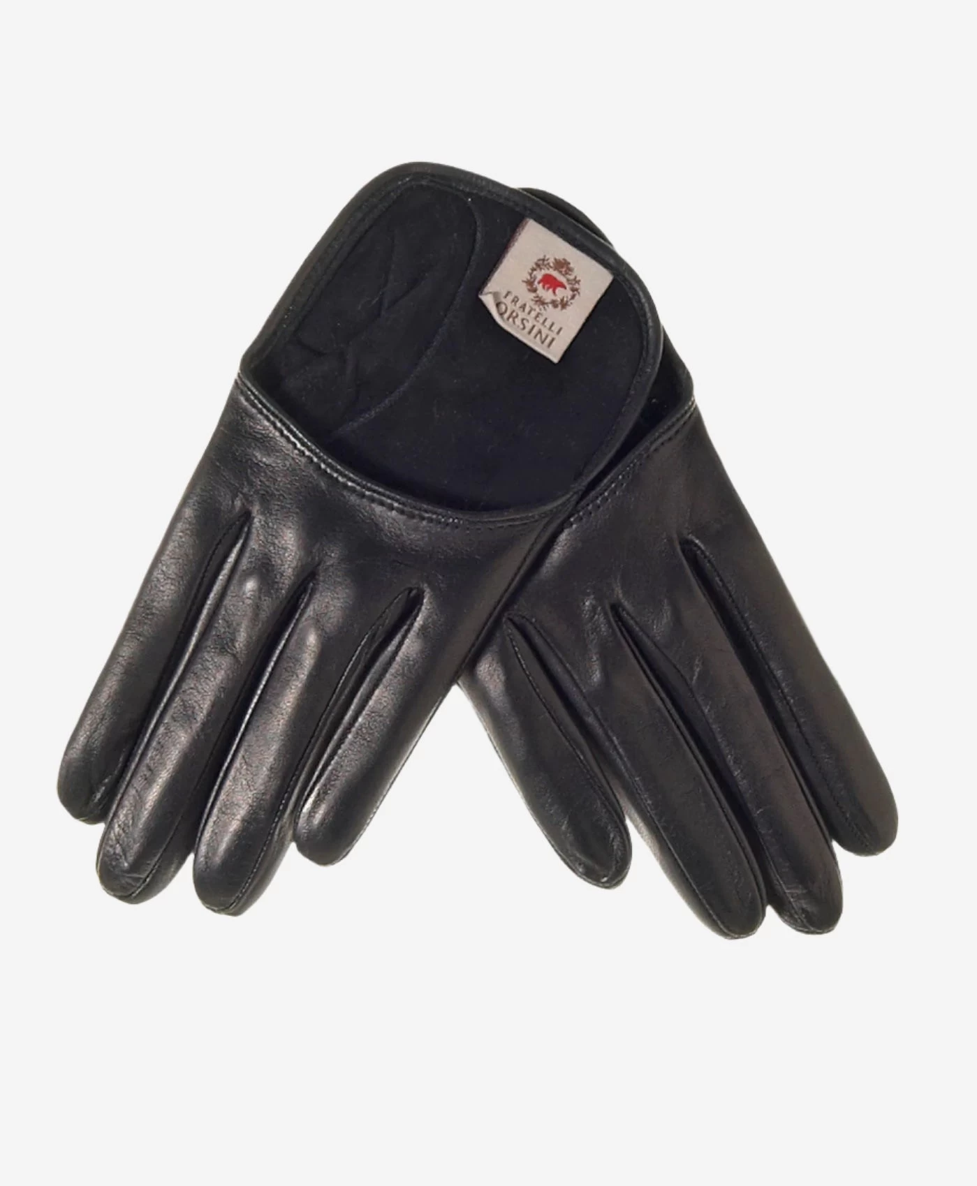 CU4303 (black) - Women's Short Italian Leather Gloves 1 CU4303 (black) - Women's Short Italian Leather Gloves