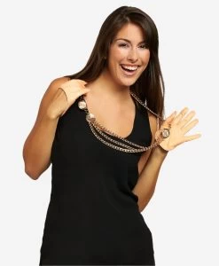 CU4303 (peach) - Women's Short Italian Leather Gloves -Fratelli Orsini Shop cu4303peach v2 l