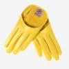 CU4303 (yellow) - Women's Short Italian Leather Gloves