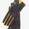 CU4445 (yellow) - Women's Ventilated Leather Car Gloves