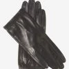 CU4601 (black) - Women's Unlined Italian Fashion Leather Gloves With Short Wrist