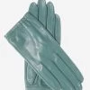 CU4601 (sage) - Women's Unlined Italian Fashion Leather Gloves With Short Wrist