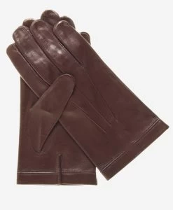 CX3301 (brown) - Men's Cadet Size Italian Unlined Leather Gloves