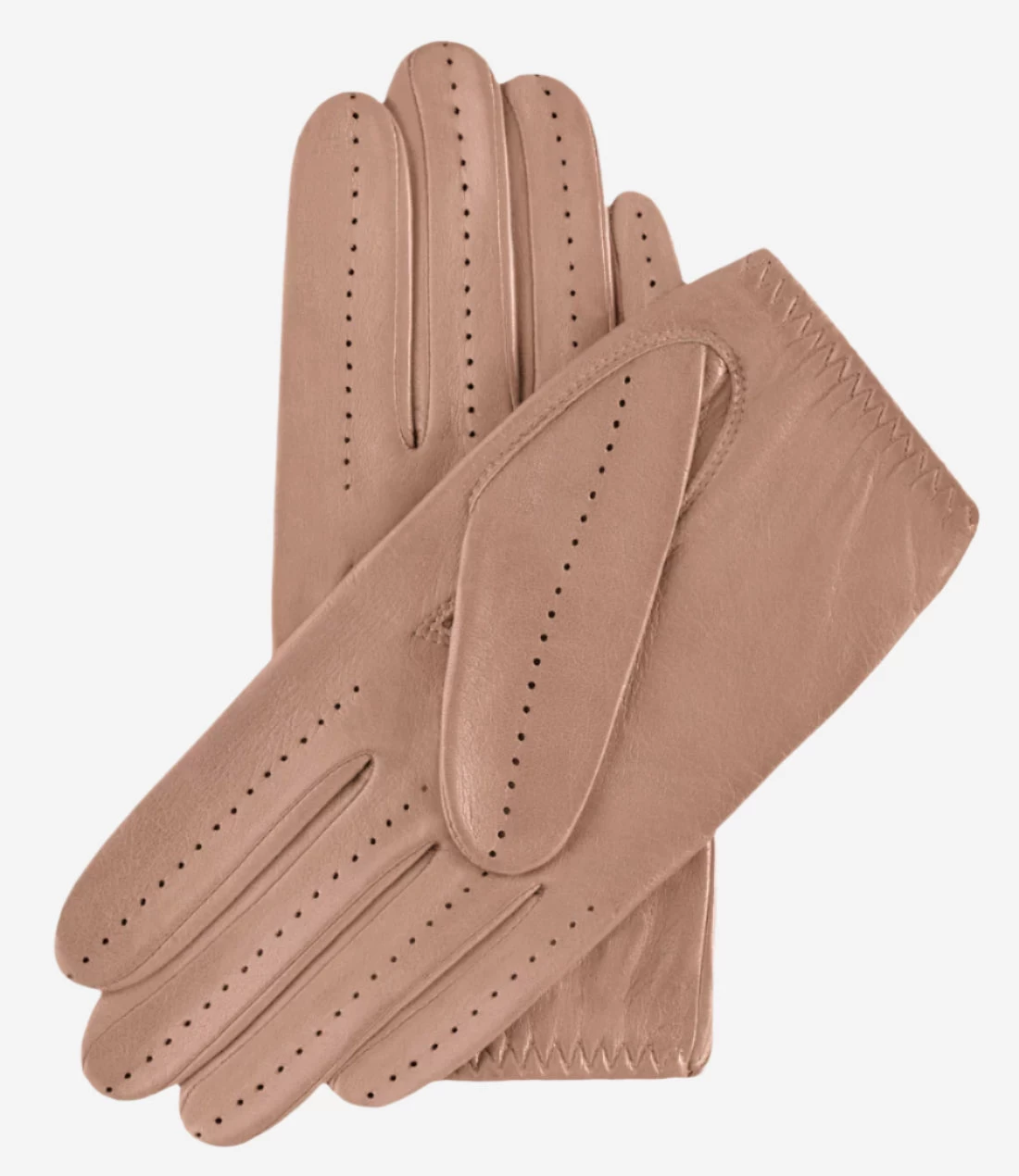 Alessa (beige) - Classic Italian Lambskin Leather Driving Gloves 1 Alessa (beige) - Classic Italian Lambskin Leather Driving Gloves