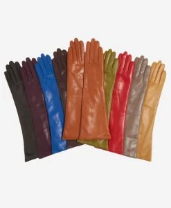Leonora (moss) - Italian "8 Button Length" Cashmere Lined Leather Gloves -Fratelli Orsini Shop fc02w8 l e3450f19 e65f 45d4 9a42 4a42c68747c3
