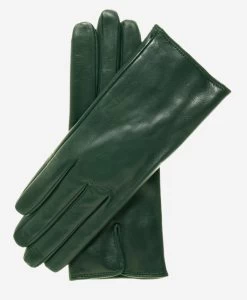 FC04 (forest) - Women's Italian Cashmere Lined Leather Gloves