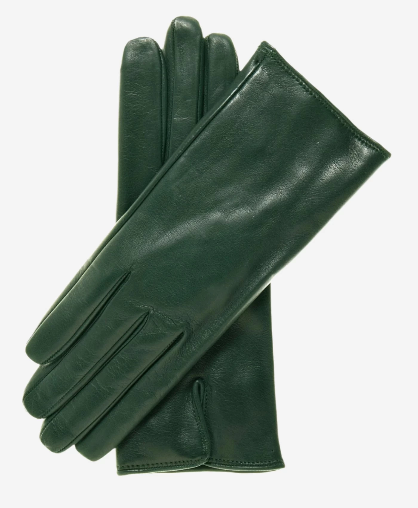 FC04 (forest) - Women's Italian Cashmere Lined Leather Gloves 1 FC04 (forest) - Women's Italian Cashmere Lined Leather Gloves