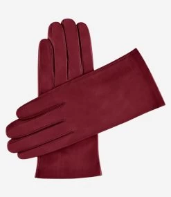 Sofia (xb) - Italian Lambskin Leather Gloves With Silk Lining