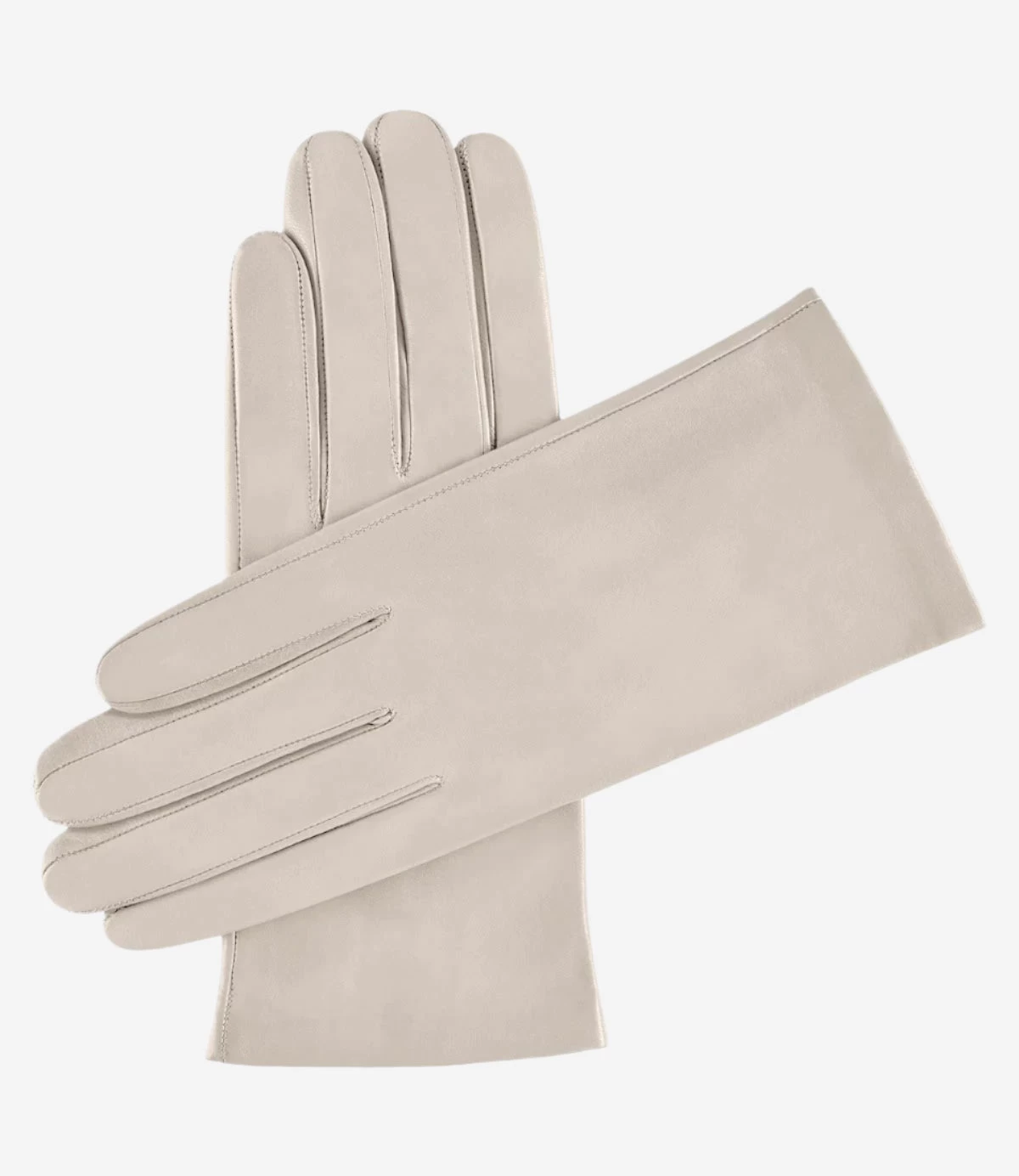 Sofia (mocha) - Italian Lambskin Leather Gloves With Silk Lining 1 Sofia (mocha) - Italian Lambskin Leather Gloves With Silk Lining