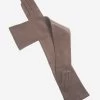 FS15W16 (taupe) - Italian Silk Lined Opera Leather Gloves - 16-button Length