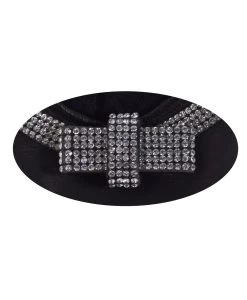 FS4321 (black) - Women's Italian Silk Lined Leather Gloves With Swarovski Crystal Bow 16 FS4321 (black) - Women's Italian Silk Lined Leather Gloves With Swarovski Crystal Bow -Fratelli Orsini Shop fs4321 2 l 117efe0f 7436 4006 a74c 8b1a5297542f