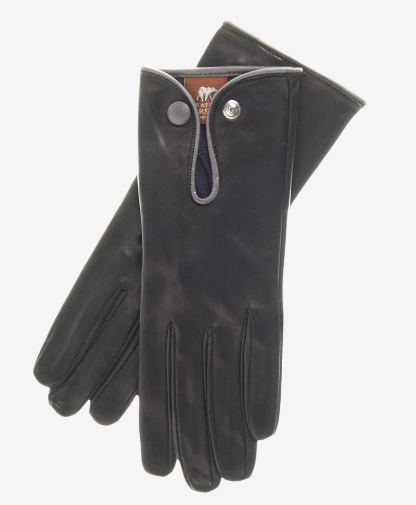 GG4110 (black/grey) - Women's Italian Casual Car Gloves 2 GG4110 (black/grey) - Women's Italian Casual Car Gloves - Image 2