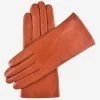Isabella (terra Cotta) - Italian Lambskin Leather Gloves With Cashmere Lining
